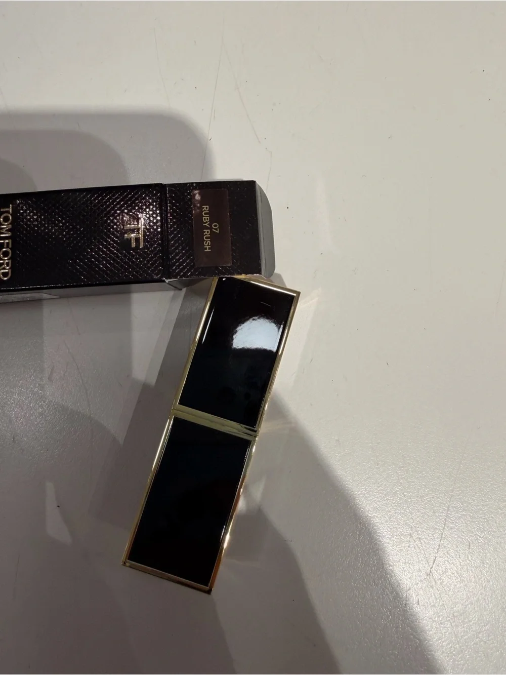 Tom Ford Lip Color Matte Lipstick 07 Ruby Rush Full Size 3g NEW